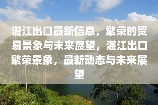湛江出口最新信息，繁榮的貿(mào)易景象與未來(lái)展望，湛江出口繁榮景象，最新動(dòng)態(tài)與未來(lái)展望金華市寶吉環(huán)境技術(shù)有限公司